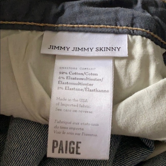 Page Denim Jimmy Jimmy Skinny - Picture 3 of 5